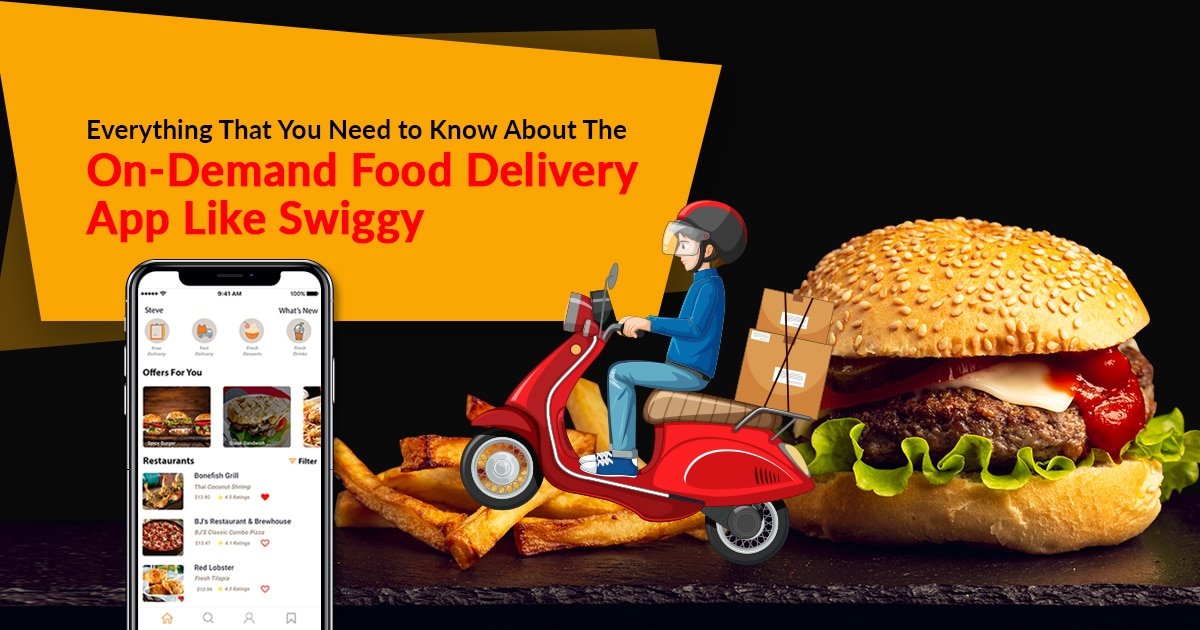 on-demand food delivery app