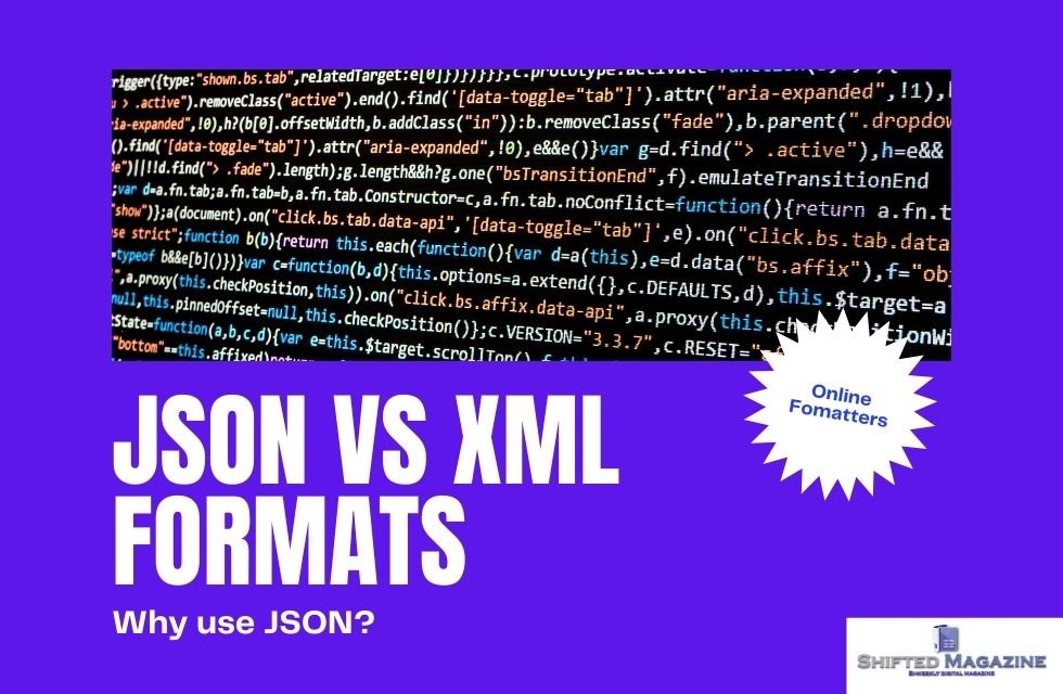 JSON over XML formats