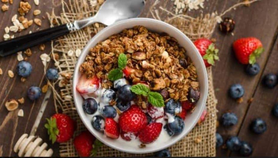 Healthy Muesli Breakfast