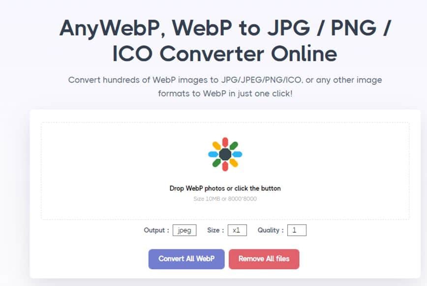 Webp Format To JPG Or PNG