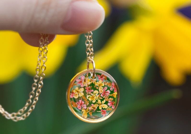 Flowers in Jewelry