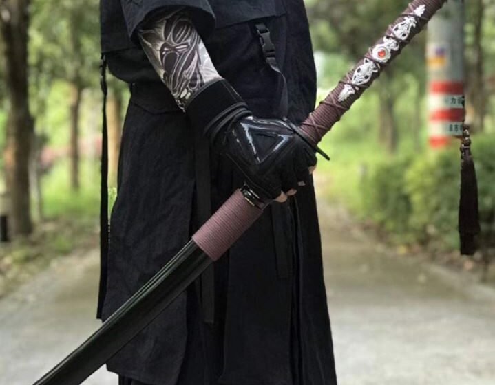 Katana And A Samurai Sword
