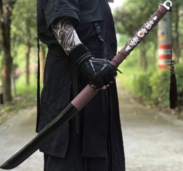 Katana And A Samurai Sword