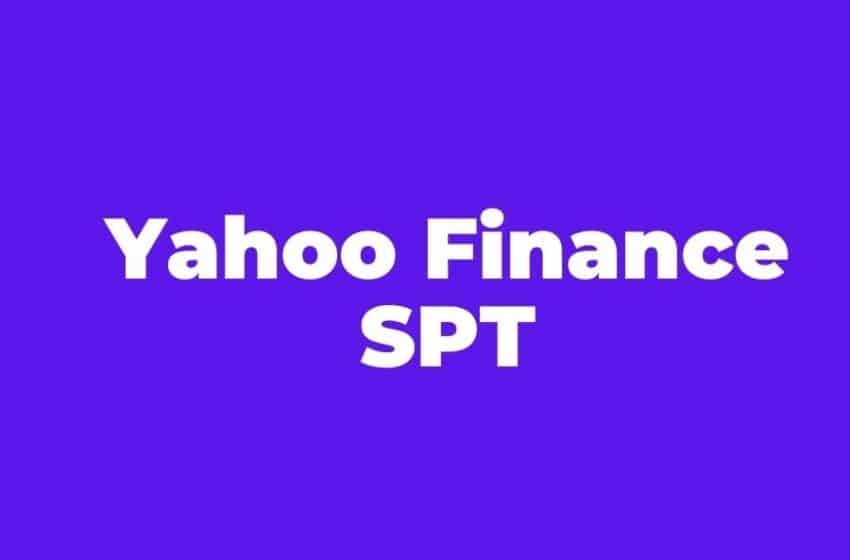  What do you know about Yahoo Finance SPT?