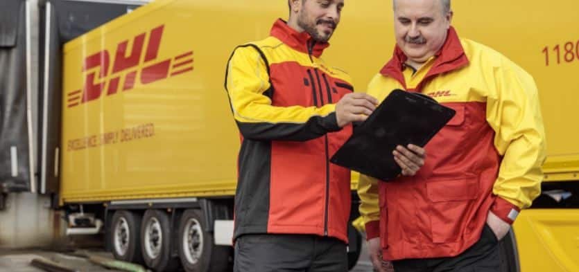 preparation process with DHL Express