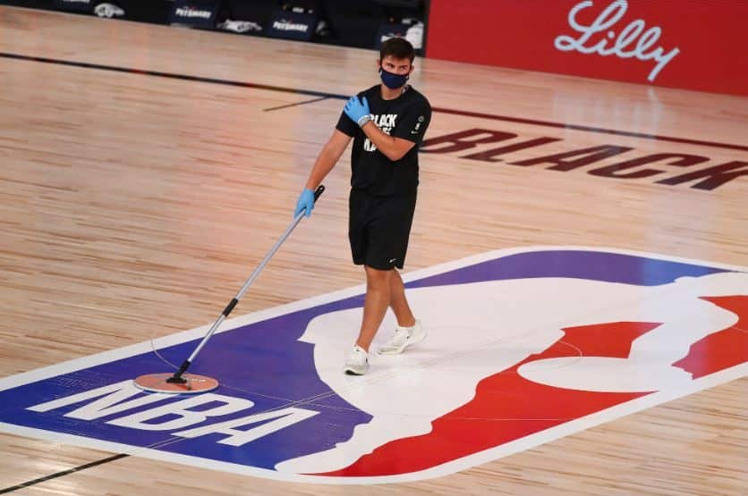 NBA Floor Sweepers