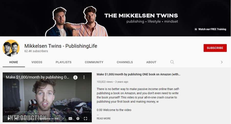 Christian and Rasmus youtube channel