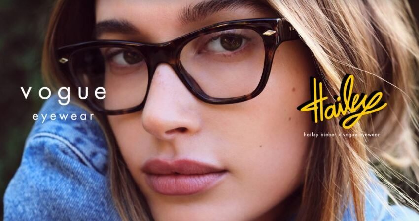  Hailey Bieber X Vogue Eyewear Season II