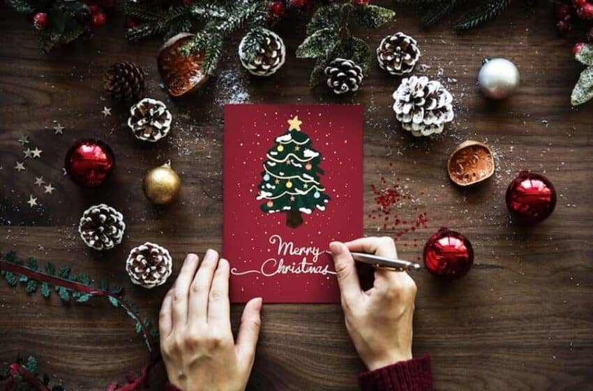 Write in Christmas Cards