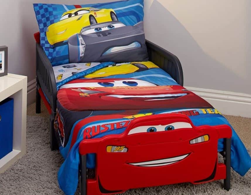 Disney Cars Rusteze Racing Team 4 Piece Toddler Bed
