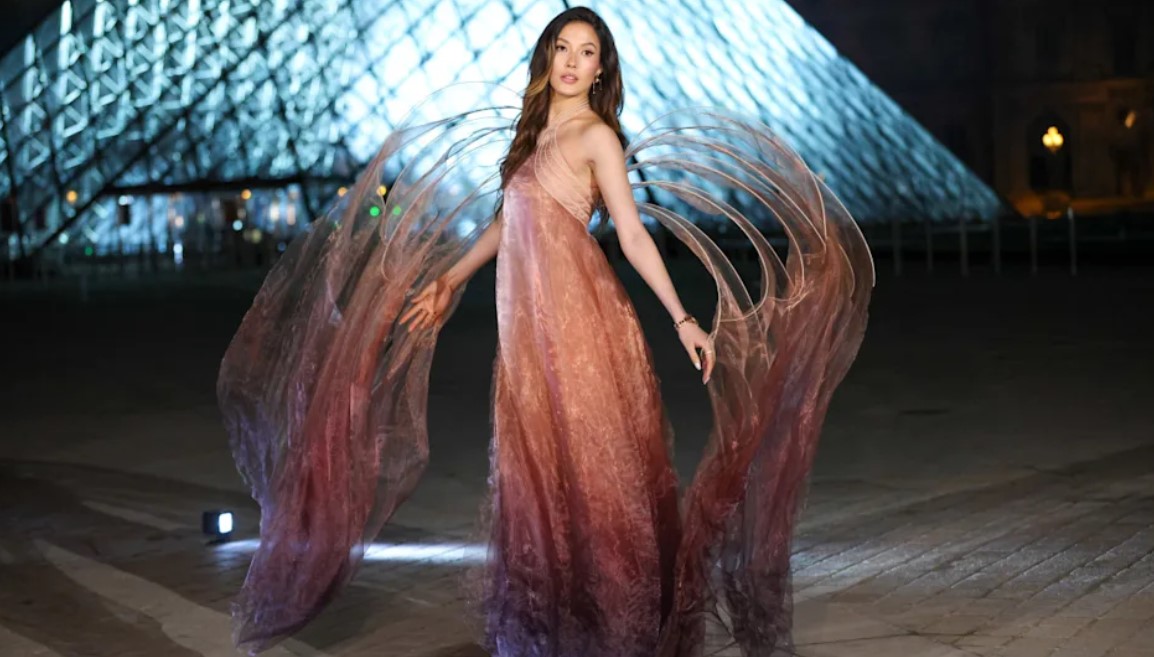 Eileen Gu attending a public event or fashion event