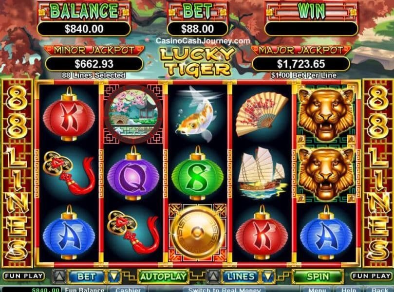 Lucky Tiger Casino online