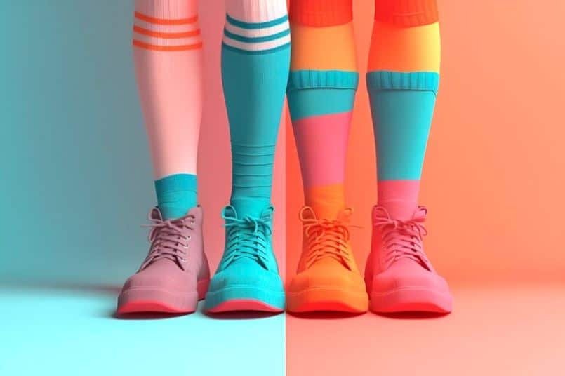 Trendy Custom Tall Socks