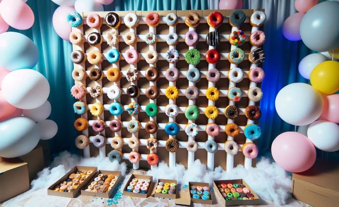  DIY Donut Wall