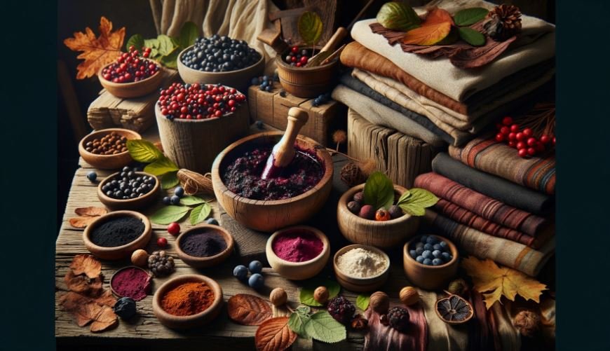 common sources for natural dyes