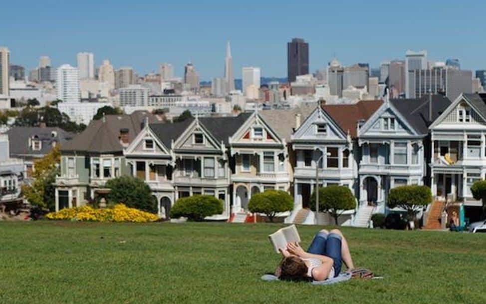 scenic views of the Painted Ladies