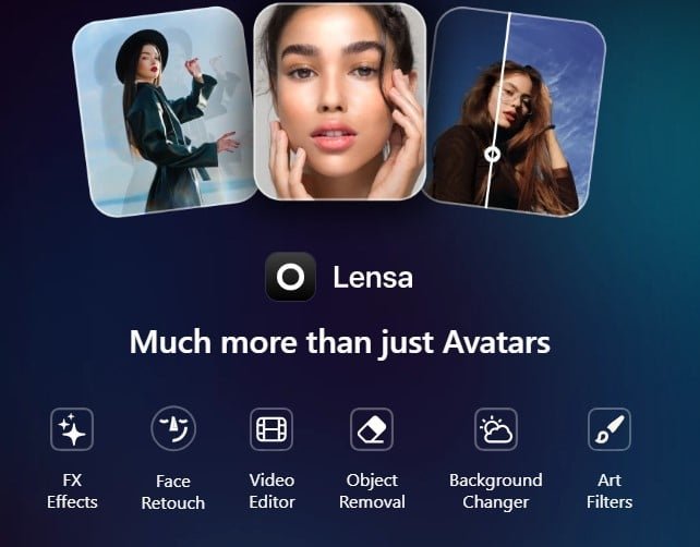 Features Of Lensa AI