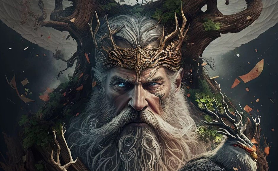 Odin from Norse Legends