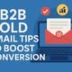B2B Cold Email Tips