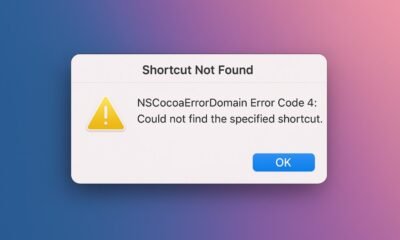 Fix NSCocoaErrorDomain Error Code 4