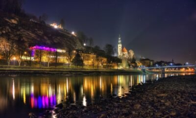 Nighttime River Views