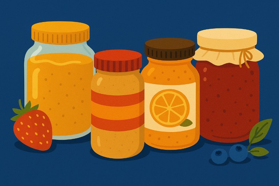 Sweet Condiments for Sandwiches