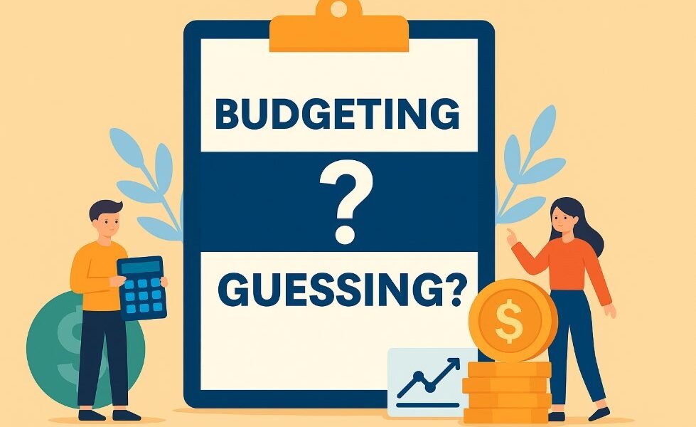 real budgeting and guessing