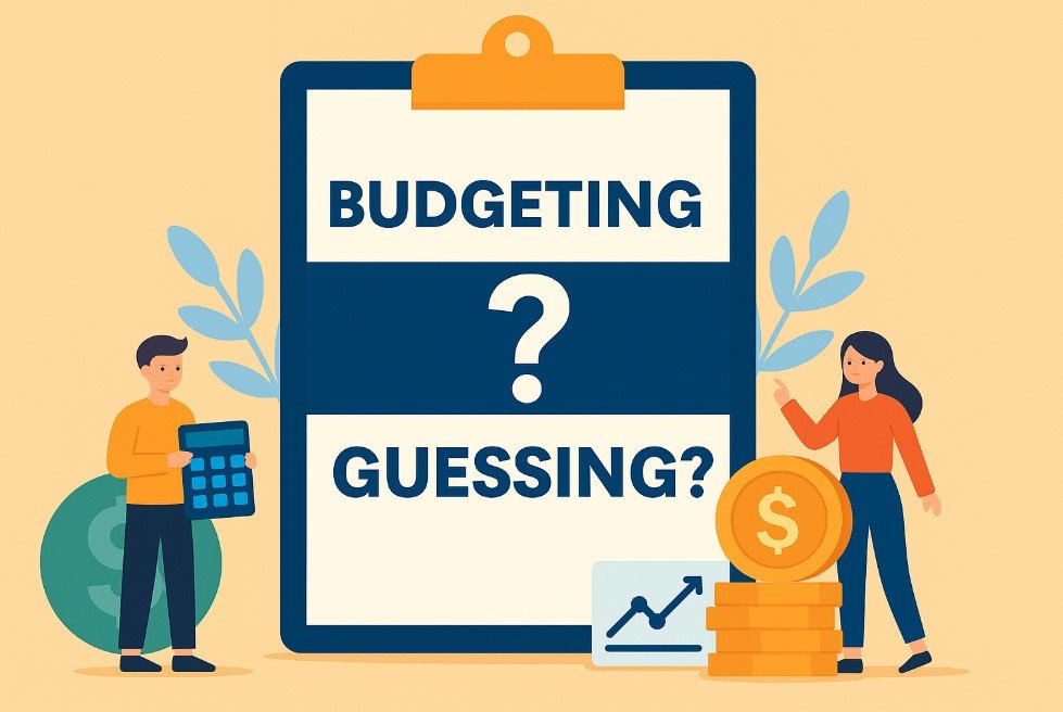 real budgeting and guessing
