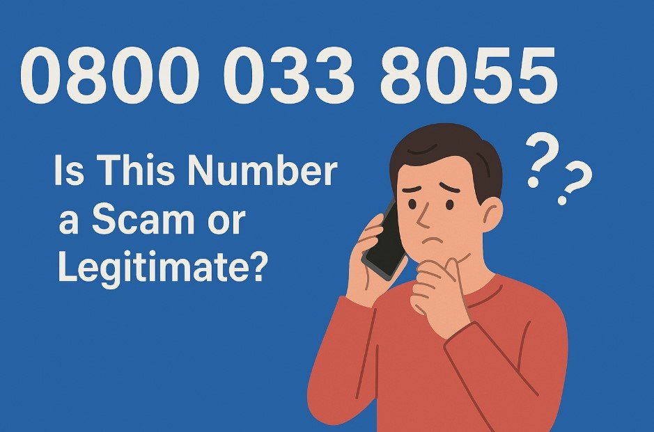 0800 033 8055