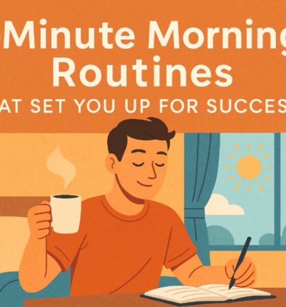 5 Minute Morning Routines