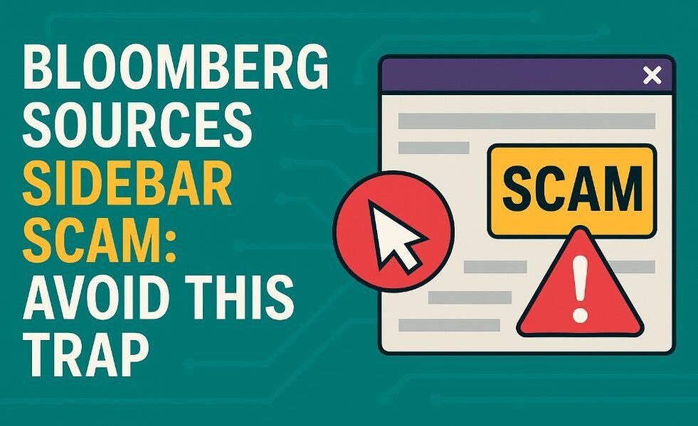 Bloomberg Sources Sidebar Scam