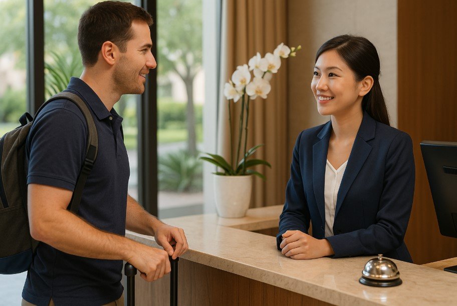 Communicate with Hotel Staff