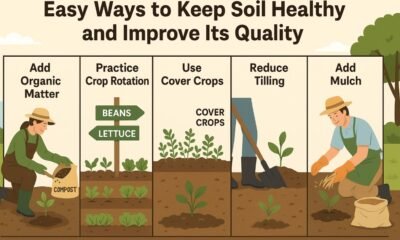 Easy Ways to Keep Soil Healthy
