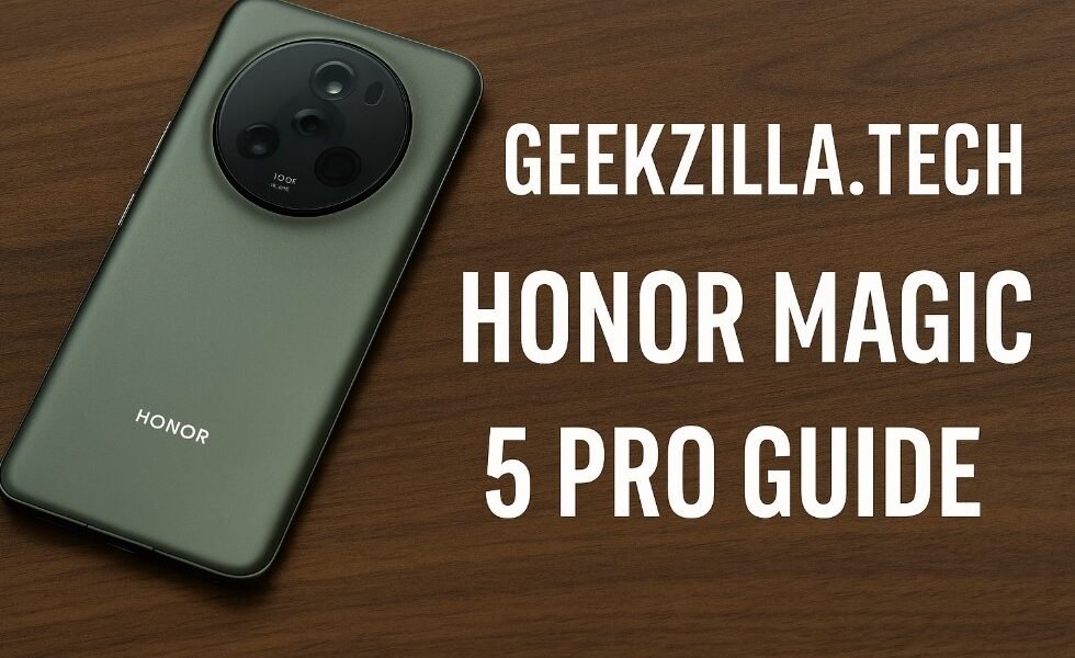 Geekzilla.tech Honor Magic 5 Pro Guide