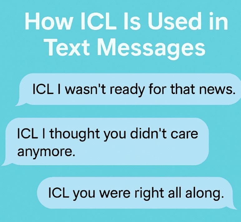 How ICL Is Used in Text Messages