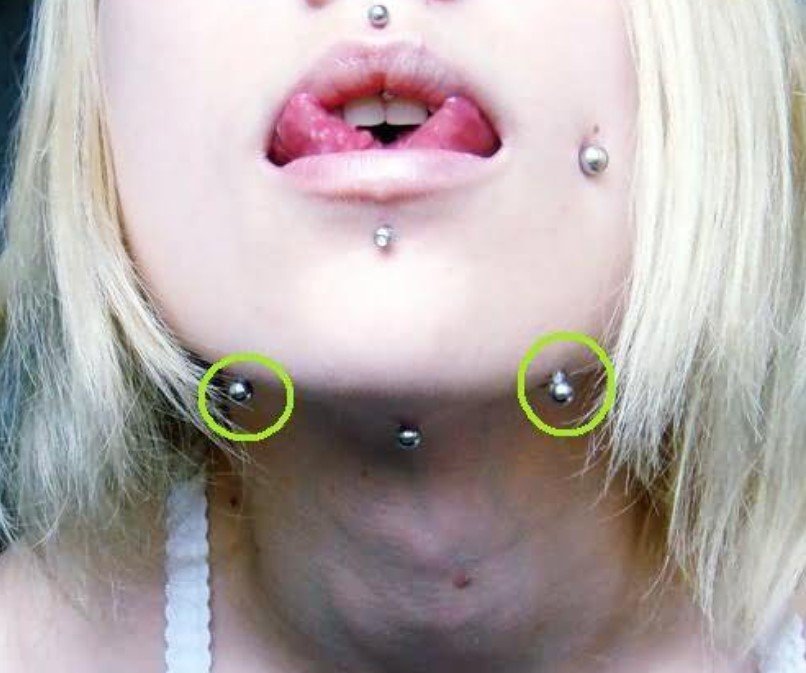 Mandible Piercing