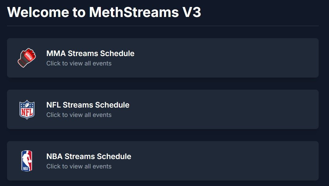 Methstreams