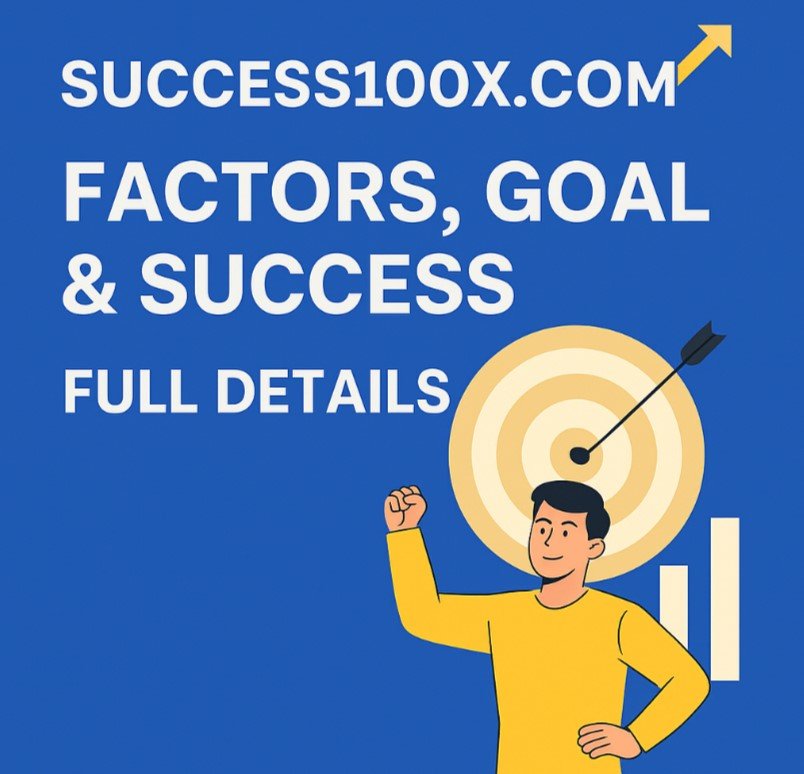 Success100x.com Factors, Goal & Success