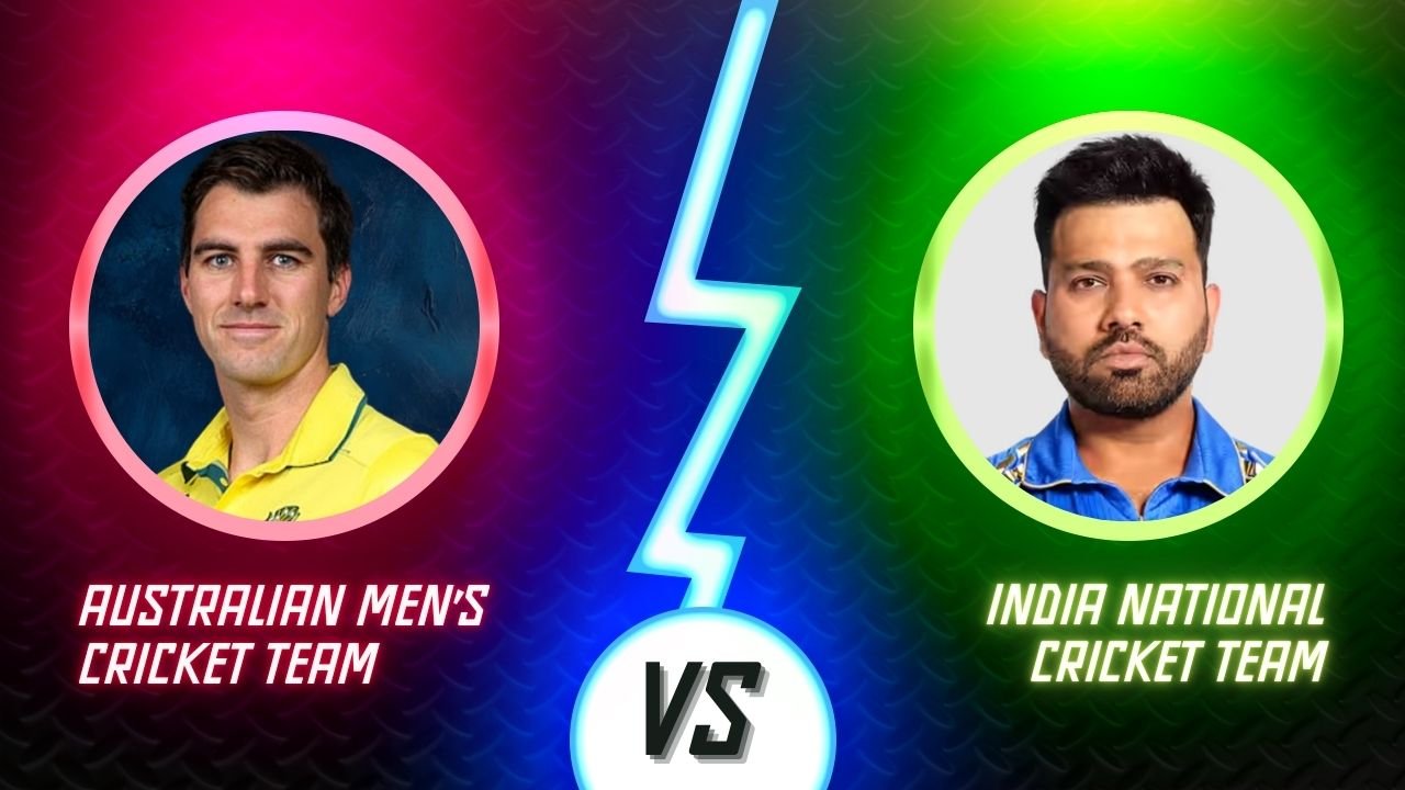 australian men’s cricket team vs india national cricket team timeline