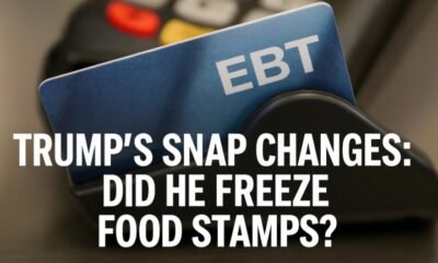 did trump freeze food stamps