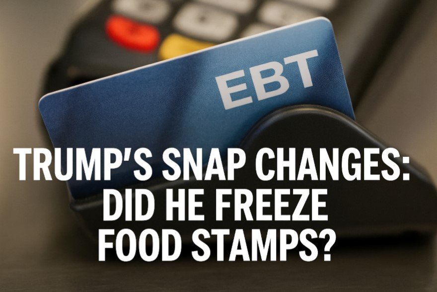 did trump freeze food stamps