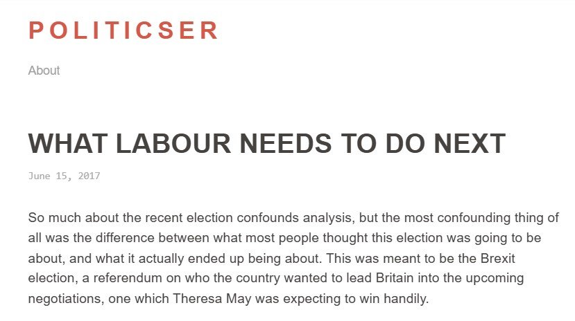 politicser content