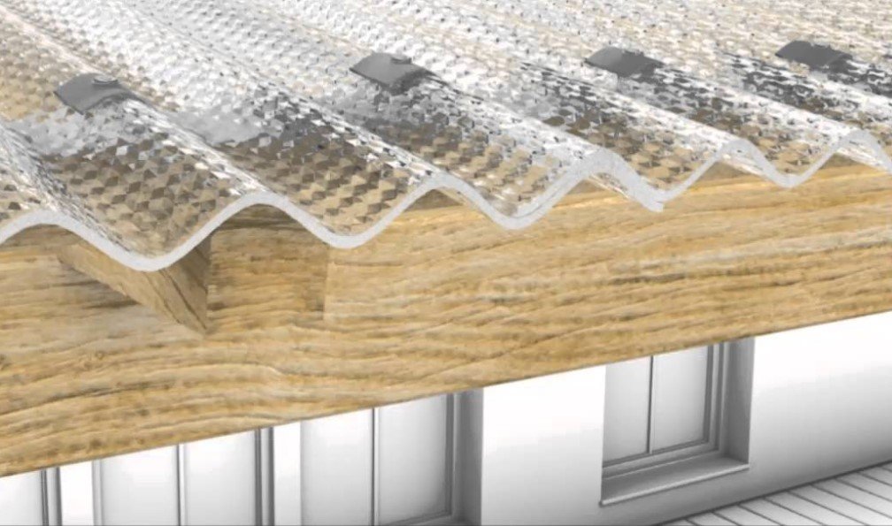 Acryldach roof