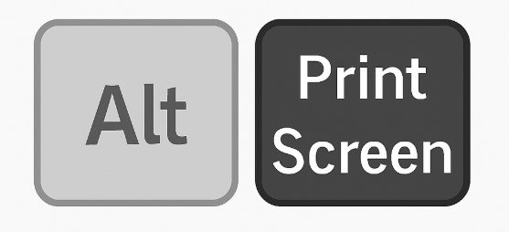 Alt + Print Screen