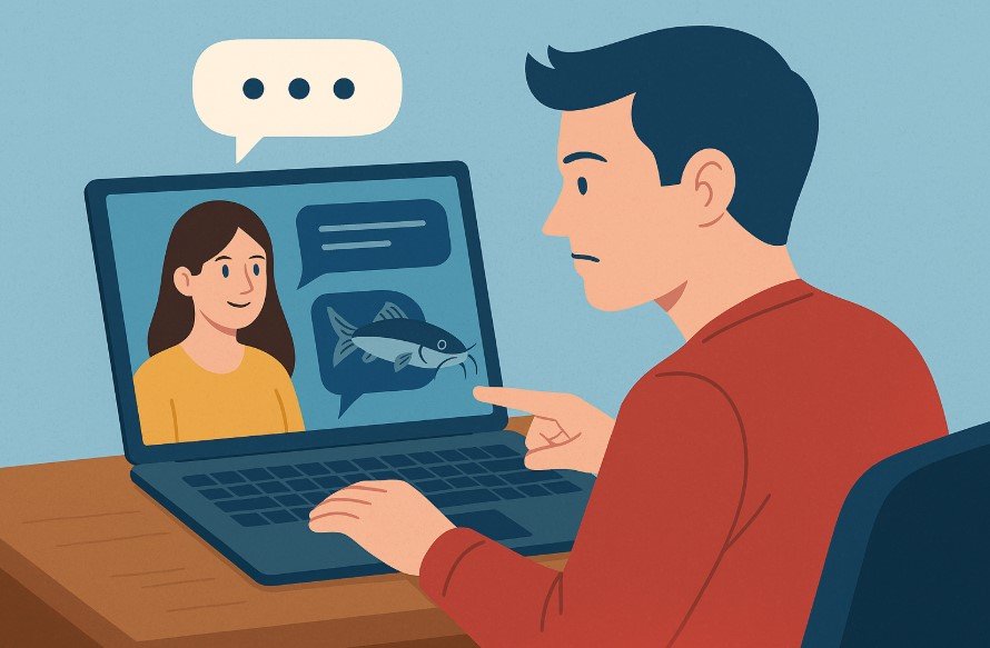 Being Catfished Online
