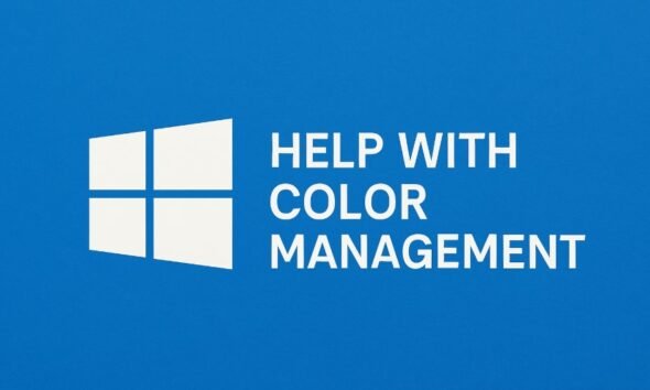 Color Management in Windows