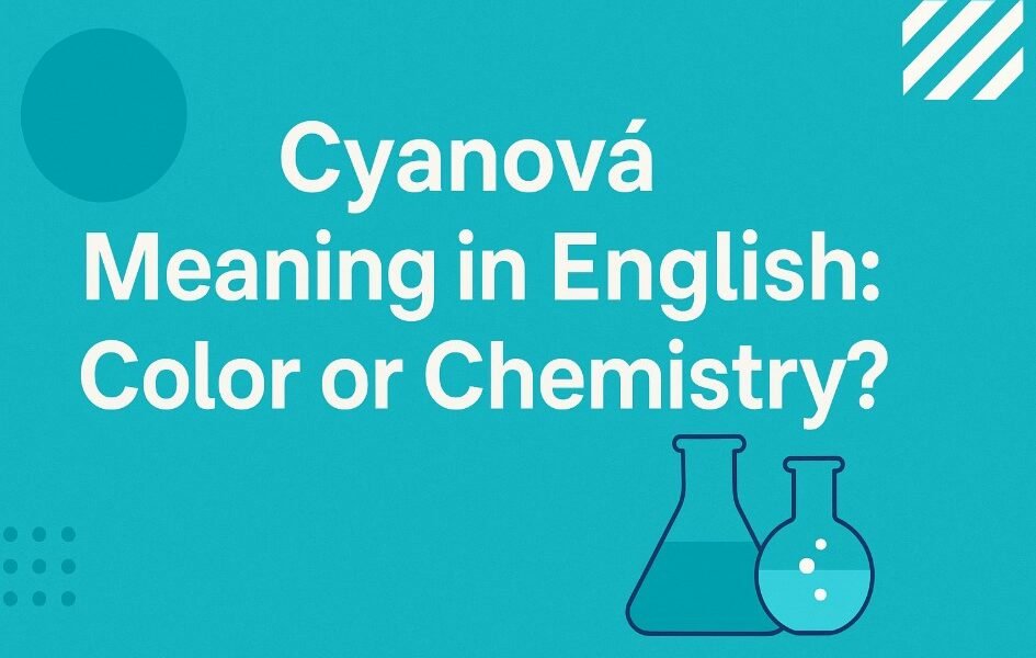 Cyanová