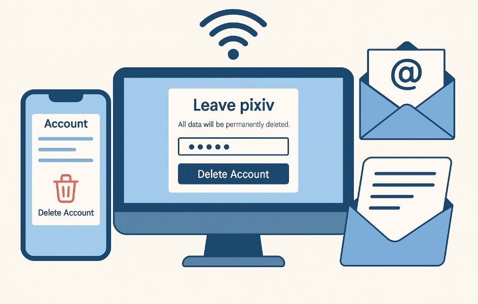 Delete a Pixiv Account