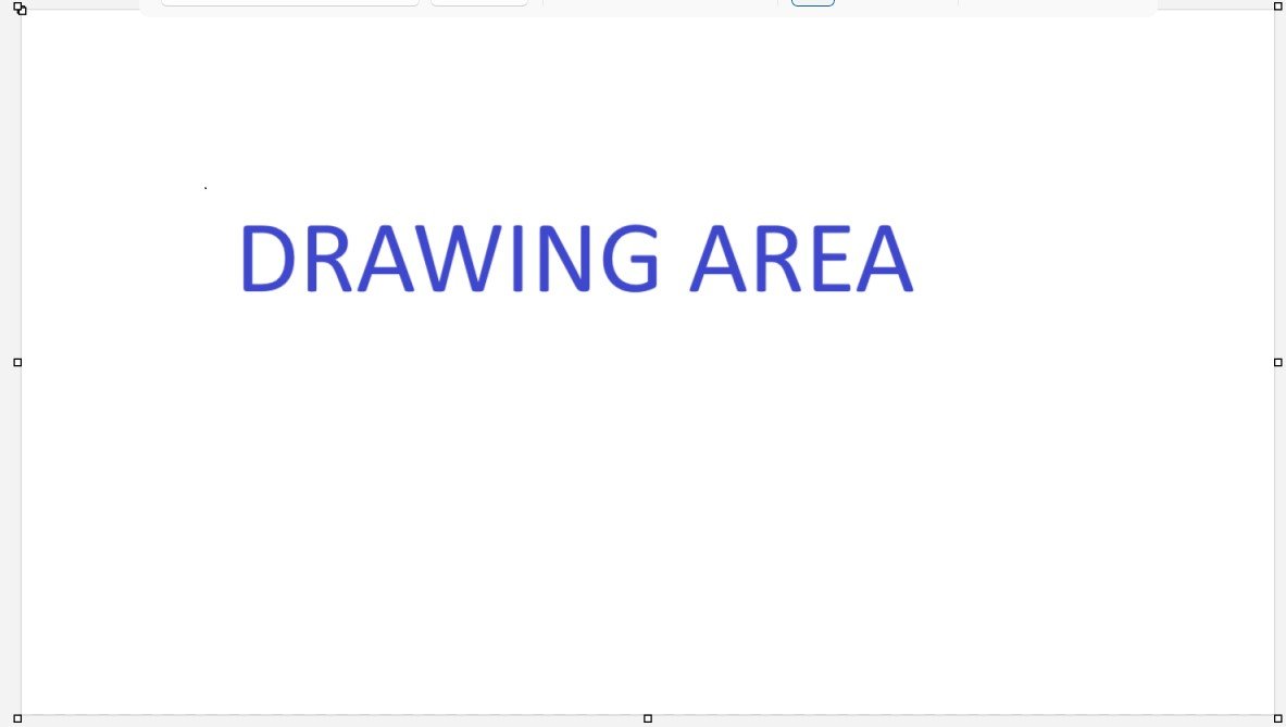 Drawing area