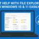 Get Help with File Explorer in Windows